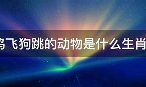 鸡飞狗跳打一个生肖_鸡飞狗跳打一生肖是羊吗为什么引起的